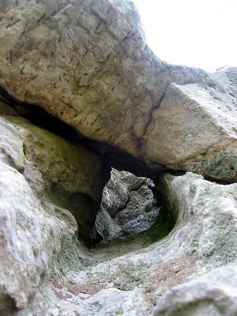 Avebury stone 28 above the seat
